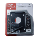 Drive Caddy with SSD or HDD for 9.5mm Universal CD/DVD Slot.