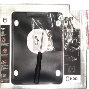 HDD SATA 2nd 2.5-inch Hard Drive Caddy for 12.7mm Universal CD/DVD-ROM