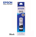 Epson 003 65 ml for EcoTank L1110/L3100/L3101/L3110/L3115/L3116/L3150/L3151/L3152/L3156/L5190 Black Ink Bottle - Image 2