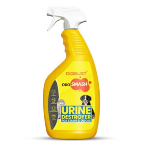 ROBUST Odosmash | Urine Destroyer | Pet Stain and Odor Remover | Natural Bio-Enzymatic Formula 250 ml