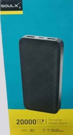SoulX, Power Bank 20000 mAh, USB C input, Dual USB ports - Image 2