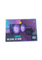 Cooler Master MasterLiquid ML240L RGB V2 CPU Liquid Cooler - Black | 3rd Gen Dual Chamber Pump | 240mm Close-Loop AIO