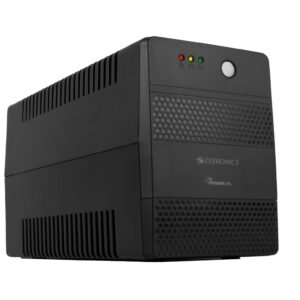 ZEBRONICS U1205 Microcontroller Based UPS with Up-to 1000VA | 600W, Double Boost, for Office Computers | Home PC
