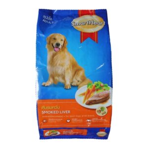 SmartHeart Adult Smoked Liver Dry Dog Food 1.5 Kg
