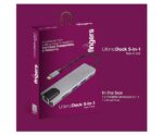 FINGERS UltimoDock 5-in-1 Type-C USB Hub (2 x USB 3.0, HDMI, Giga LAN, USB Type-C with PD Charging)