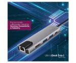 FINGERS UltimoDock 5-in-1 Type-C USB Hub (2 x USB 3.0, HDMI, Giga LAN, USB Type-C with PD Charging) - Image 3