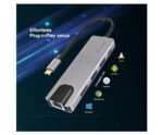 FINGERS UltimoDock 5-in-1 Type-C USB Hub (2 x USB 3.0, HDMI, Giga LAN, USB Type-C with PD Charging) - Image 6