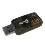 Plastic 12 V Enter USB Audio Sound Card, Single - Image 3