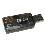 Plastic 12 V Enter USB Audio Sound Card, Single - Image 2