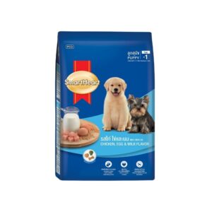 SmartHeart Puppy Dry Dog Food Chicken Egg and Milk Flavour, 1.3 kg