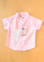 Gini And Jony Boys Solid Cotton Shirt