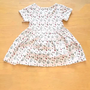 Gini & Jony Baby Girls Cotton Half Sleeves Romper