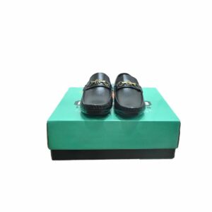 Men's Patent Slip-on Loafers (Black)