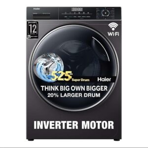 Haier Automatic Front Load Washing Machine 5 Star, 8 Kg ( HW80-IM12929CS8U1 )