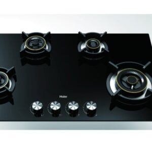 Haier 4 Burner, 90cm Hybrid Hob ( HIC-904FCF-O )