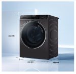 Haier Automatic Front Load Washing Machine 5 Star, 8 Kg ( HW80-IM12929CS8U1 ) - Image 2