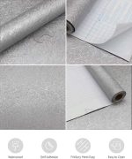 Wallpaper (Plain Grey)(45×600cm) - Image 6