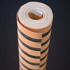 Wallpaper Black Stripe (58cm x1000cm)