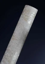 Wallpaper (58cm x1000cm) Natural Grey White Color - Image 2