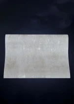 Wallpaper (58cm x1000cm) Natural Grey White Color