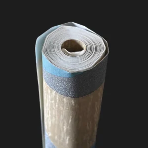 Wallpaper Blue Grey Brown Stripe (58cm x1000cm)