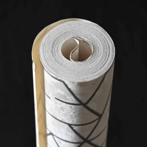 Wallpaper Black Stripe (58cm x1000cm)