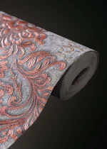 Wallpaper Red Flower (58cm x1000cm) - Image 4