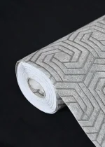 Wallpaper Silver (58cm x1000cm) - Image 2