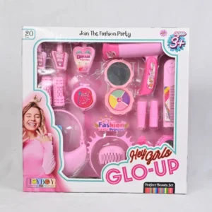 FIDDLERZ Makeup Kit for Girl Washable Beauty Hair Design Toy Role Play Cosmetic Kit