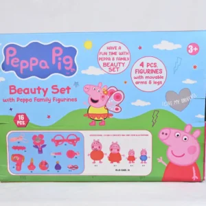 Peppa Pig Beauty Set with Peppa Pig Family Figurines