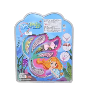 SUPER TOY DIY Necklace Jewellery Making Kit for Kids Girls Unicorn Heart Pendant Bracelets Kits Art Craft, 100+ Pieces