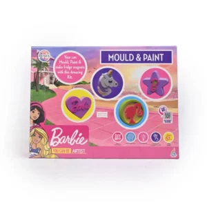 BARBIE Mould & Paint Kit Make your Fridge Magnet (1083)