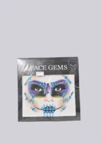 Tear Face Jewel Gems Sticker Day of The Death Face - Image 3