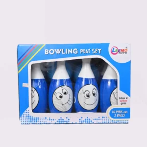 leemo toys bowling set in 10 pins and 2 balls for kids