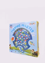 Fishing Master | Game for Kids | Rotating Game | 45 Fishes, 4 Fishing Rods & 4 Hooks (Multicolor) - Image 2