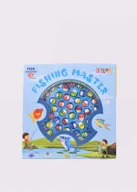Fishing Master | Game for Kids | Rotating Game | 45 Fishes, 4 Fishing Rods & 4 Hooks (Multicolor)