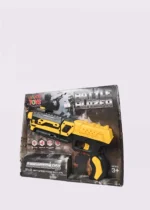 Battle Blazer (Yellow) Soft Foam Bullet Blaster Toy Gun