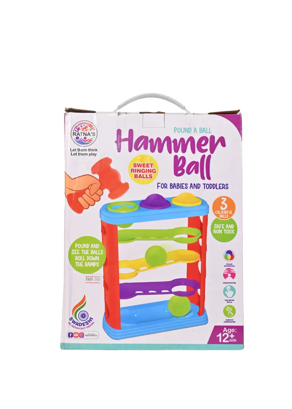 IMG-20240813-WA0228 WireScorts Safe and Non Toxic Hammer Knock Ball for Babies and Toddlers - Image 1