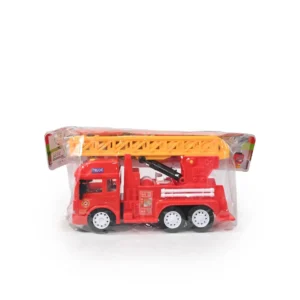 Fire Rescue Truck Diecast Cars Cement Mixer Construction with Light and Sound Pull Back Vehicles Trucks for Children's fire Fighter Kids Big Toys Boys