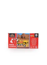 MY FIRST WHEELS Ratna's Super Power Modern Excavator Pull Back Friction Toy for Kids 5 +