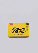 Classic Metal Die Cast Bike Metal Alloy Scale 1:14 Pullback - Image 3