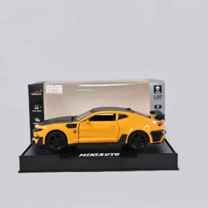 Chevrolet Camaro Toy Car Metal Pull Back Diecast Car with Openable Door and Sound Light