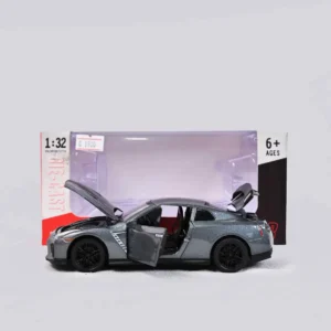 Die-Cast Metal GT-R with Openable Doors and Pull Back Action with Lights & Music