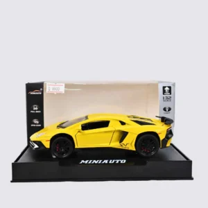 Lamborghini Metal Pullback Toy car with Openable Doors & Light, Music Boys