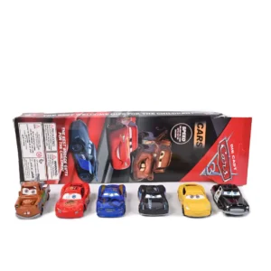 Car 3 Lightning McQueen Jackson Storm Mack Uncle Truck (Set of 6)