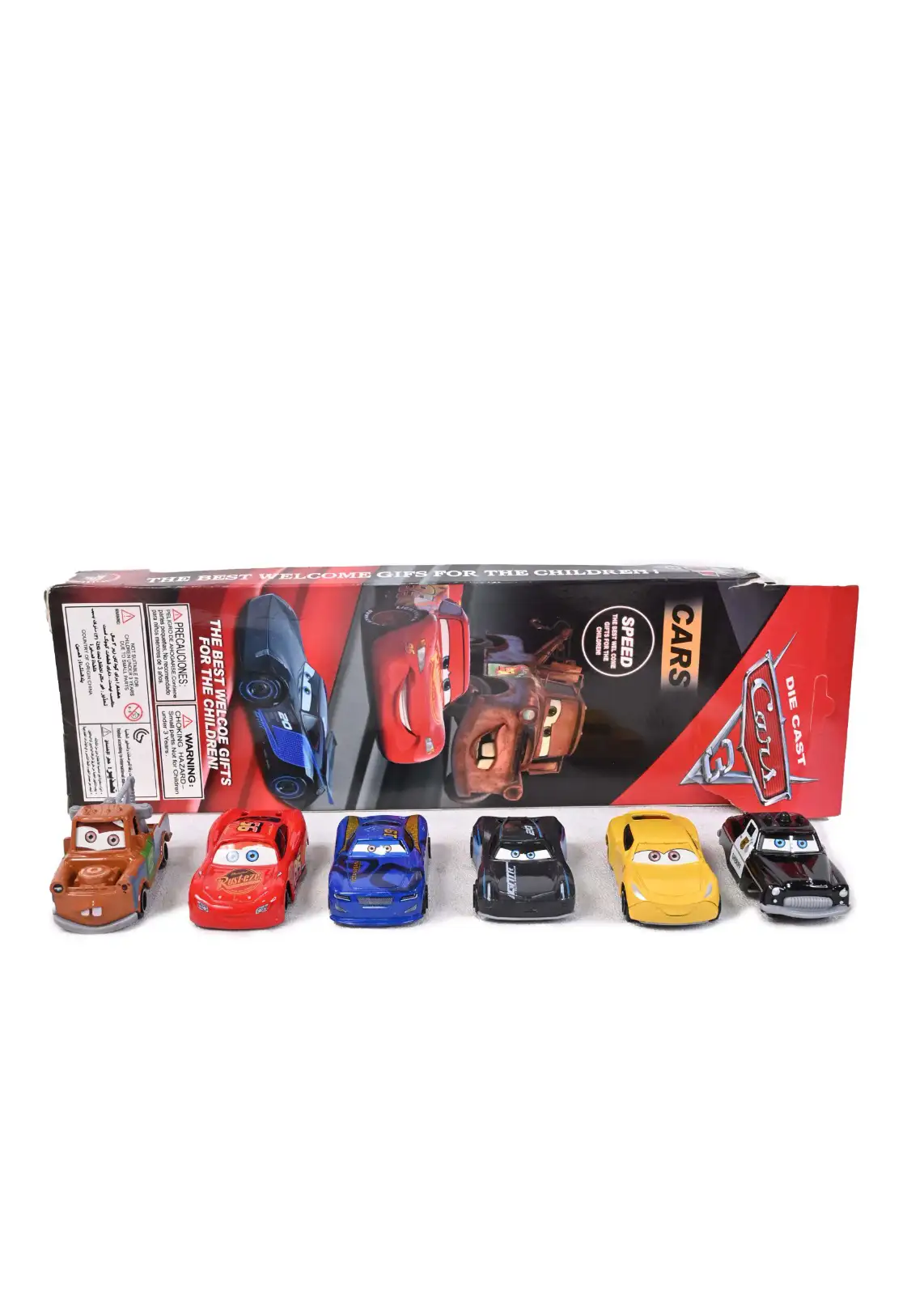 IMG-20240816-WA0084 Car 3 Lightning McQueen Jackson Storm Mack Uncle Truck (Set of 6) - Image 1