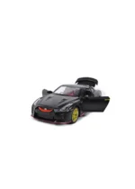 Die-Cast Metal GT-R with Openable Doors and Pull Back Action with Lights & Music (Black) - Image 3