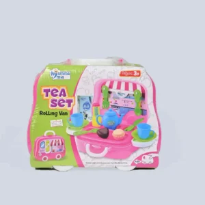 Rolling Van Tea Set Multicolour