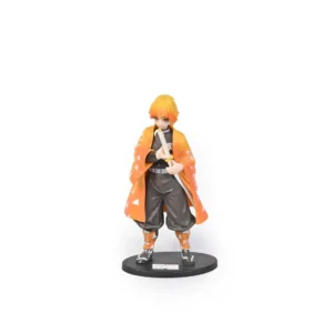 Demon Slayer Agatsuma Zenitsu Action Figures PVC Toys Anime