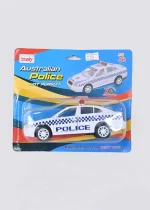 Police Mini Model Pull-Back Action Toy Car for Kids